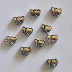 Charm "Cuore Doppio"