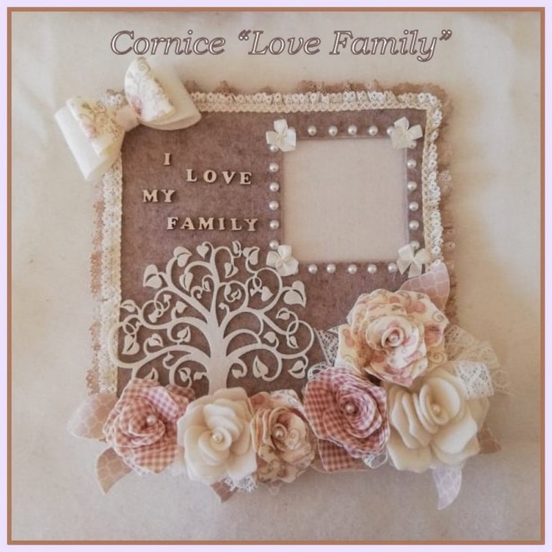 Kit Cornice Foto Love family