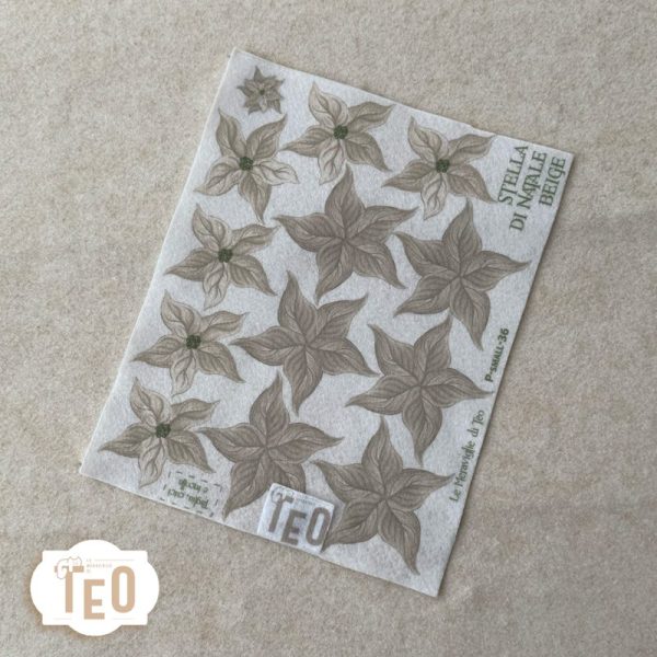 P-Small-36 Stella di Natale Beige - immagine 2