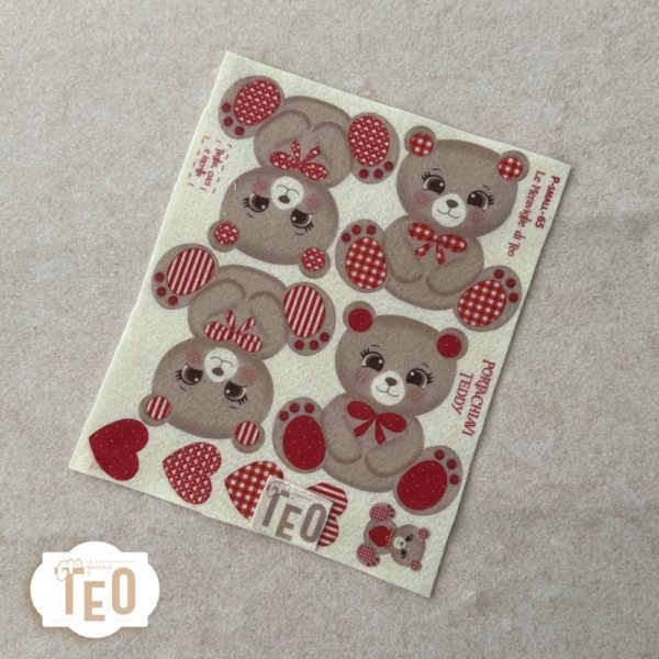 P-Small-65 Portachiavi Teddy - immagine 2