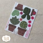 P-Small-69 Portachiavi Piantine Grasse - immagine 2