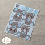 P-Small-73 Portachiavi Teddy - immagine 2