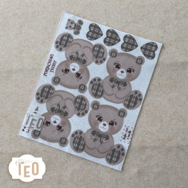 P-Small-75 Portachiavi Teddy - immagine 2