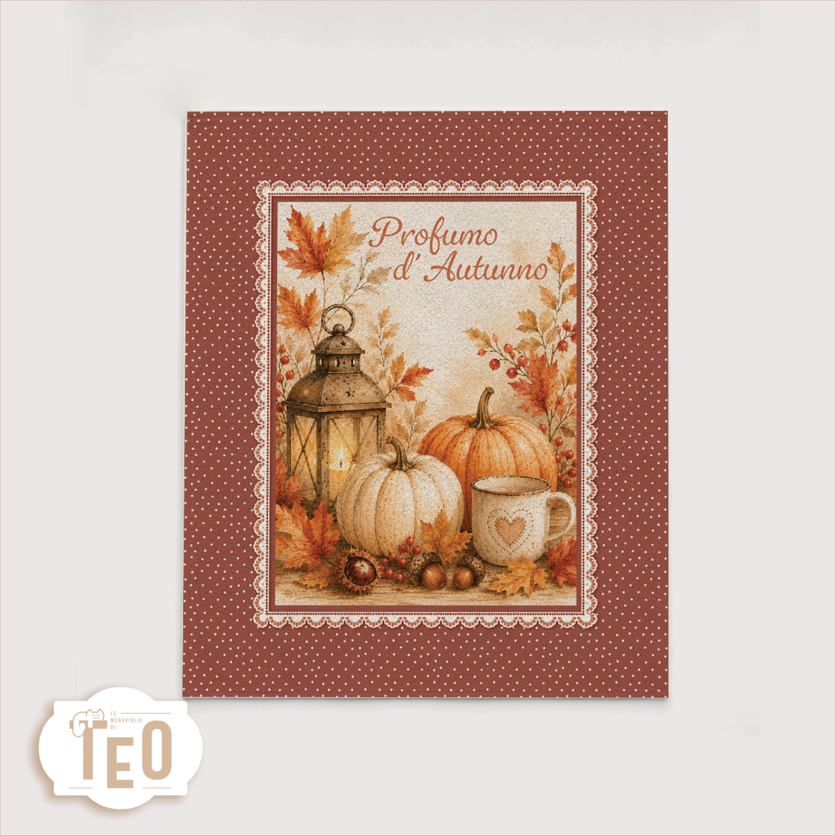 Asciughino Autunno 1 Asciughino "Autunno" - immagine 1