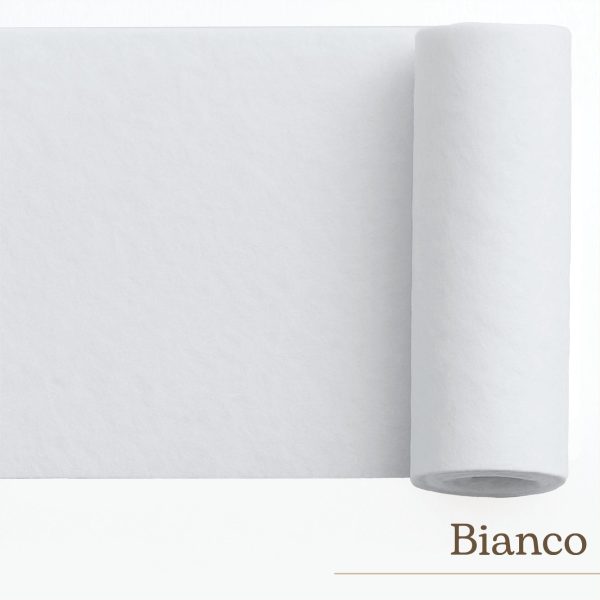 Feltro 3mm NOTE DI BIANCO - immagine 3