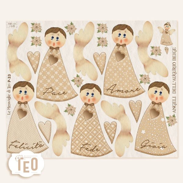 P-33 Angeli dell'Augurio Beige - immagine 1