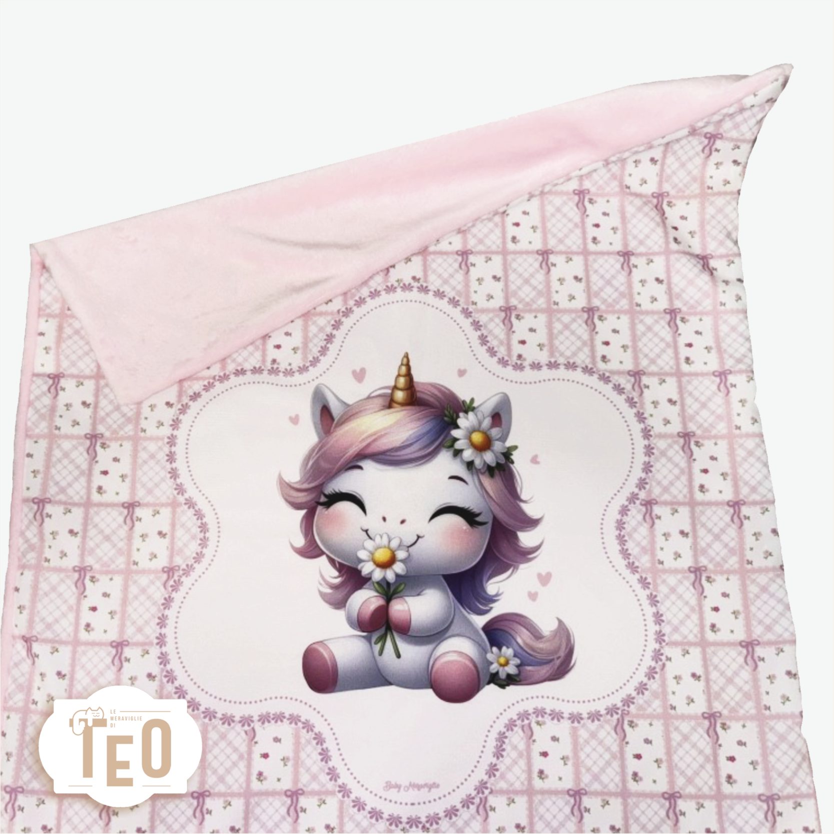 Copertina Unicorno Copertina Unicorno Rosa - immagine 1