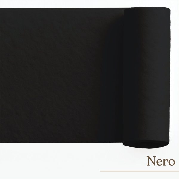 Feltro 3mm NOTE DI GRIGIO E NERO - immagine 3
