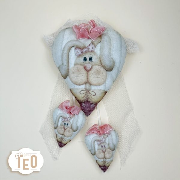P-01 Cuori Coniglio Rosa - immagine 2