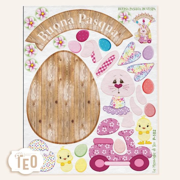 P-102 Buona Pasqua in Vespa - immagine 1