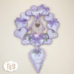 P-138 Ghirlanda Lavanda e Cuori - immagine 3