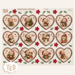 P-205 Cuori Teddy Vintage