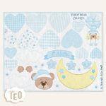 P-67 Teddy Bear Celeste
