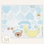 P-67 Teddy Bear Celeste