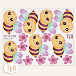 P-Small-141 Api In Fiore