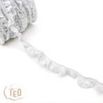 Pizzo Elastico Arricciato Vintage - immagine 3