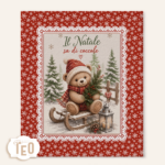 Asciughino "Il Natale Sa Di Coccole"