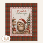 Asciughino "Il Natale Sa Di Meraviglia"