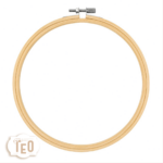 Telaio da ricamo in legno naturale 21,5 cm