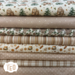 Pannolenci Fantasia "Magia Di Natale Beige"