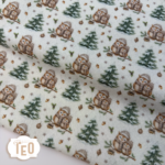 Pannolenci Fantasia "Magia Di Natale Beige" - immagine 6