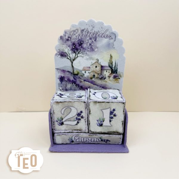 Calendario Perpetuo"Lavanda" - immagine 1