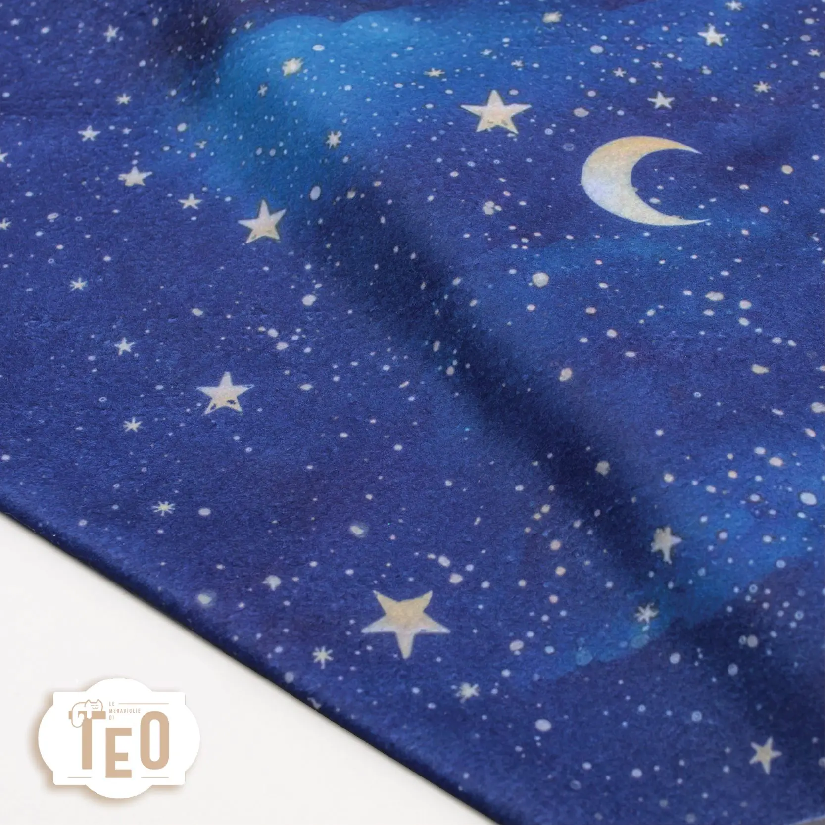 cielo stellato Pannolenci Fantasia " Cielo Stellato " - immagine 1