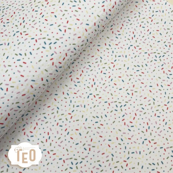 Feltro 3mm Fantasia " Effetto Glassa" - immagine 2