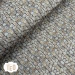 Feltro 3mm Fantasia" Tetto e Pietre" - immagine 4