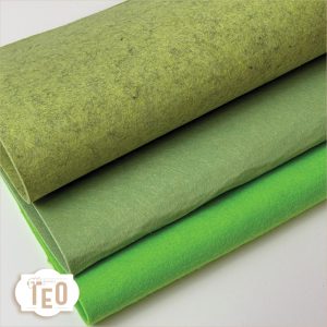 Feltro 3mm NOTE DI VERDE