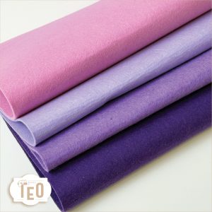 Feltro 3mm NOTE DI VIOLA