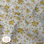 Tessuto Panama Petit Fleur Sole-Fantasia floreale h 280 cm- Misto cotone - immagine 2