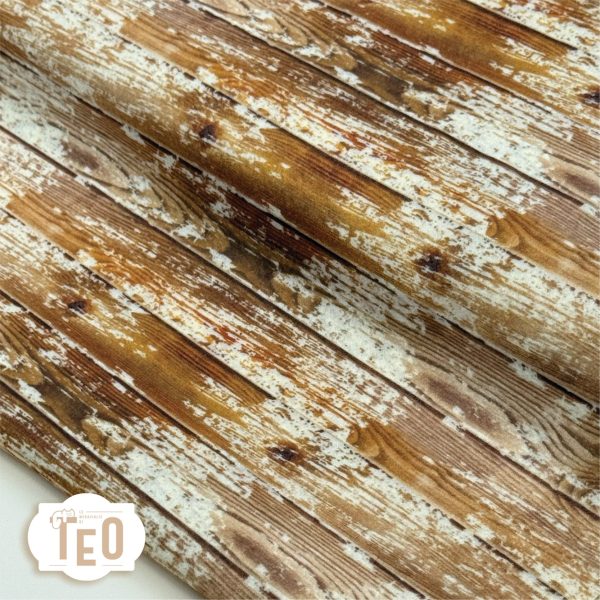 Pannolenci Fantasia " Effetto Legno Verniciato" - immagine 2