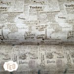 Pannolenci Fantasia "Lettera e Giornale"