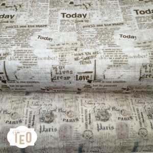 Pannolenci Fantasia "Lettera e Giornale"