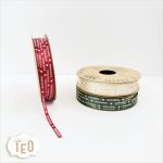 Nastrino in raso "Buon Natale"- altezza 5mm