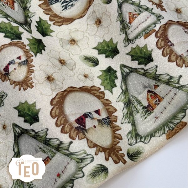 P-84"Alberi & Pigne" GLITTER - immagine 1