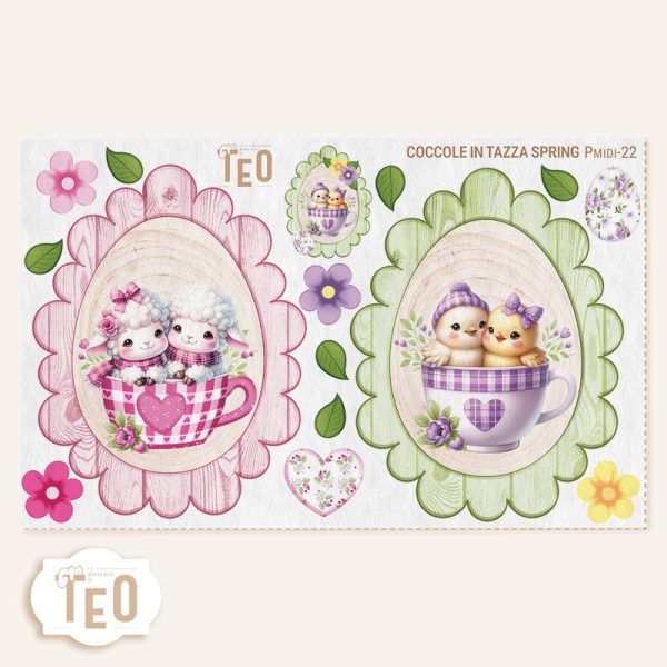 P-Midi-22 Coccole in Tazza Spring - immagine 1