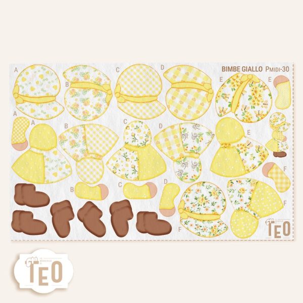 P-Midi-30 Bimbe Giallo - immagine 1