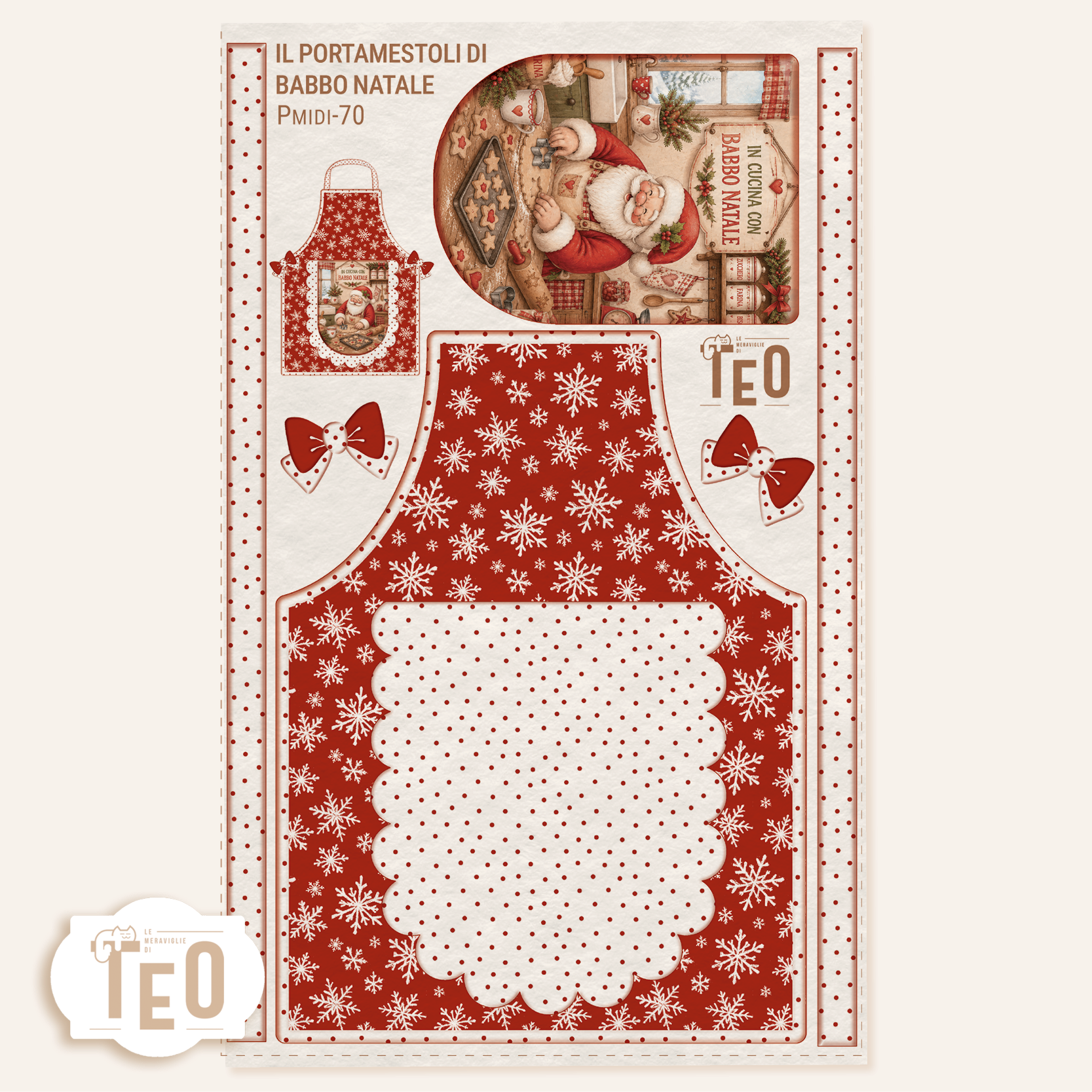 p-MIDI-70 Il Portamestoli di Babbo Natale P-Midi-70 Il Portamestoli di Babbo Natale - immagine 1