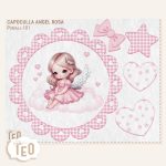P-Small-101 Capo Culla Angel Rosa