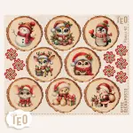 P-Small-81 Sfere Segnaposto