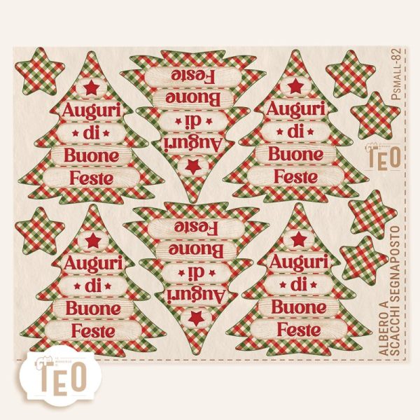 P-Small-82 Albero Scacchi Segnaposto - immagine 1