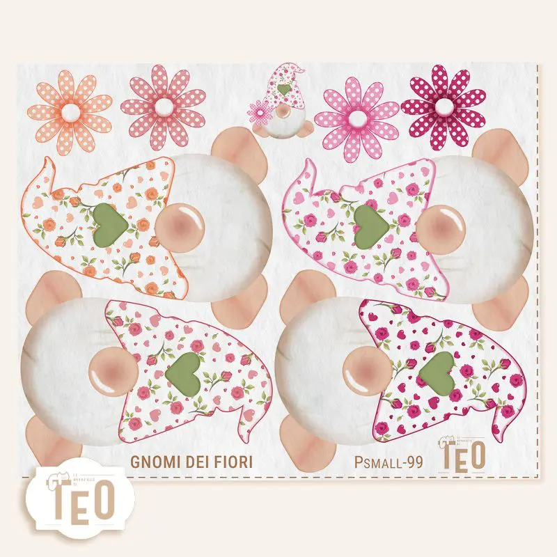 P-Small-99 Gnomi dei Fiori - immagine 1