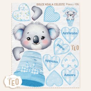 P-Small-106 Dolce Koala Celeste