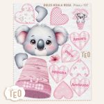 P-Small-107 Dolce Koala Rosa