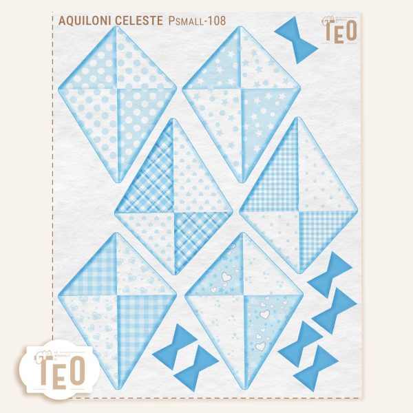 P-Small-108 Aquiloni Celeste - immagine 1