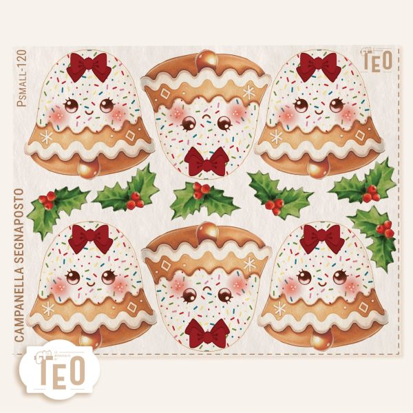 P-Small-120 Campanella Segnaposto - immagine 1