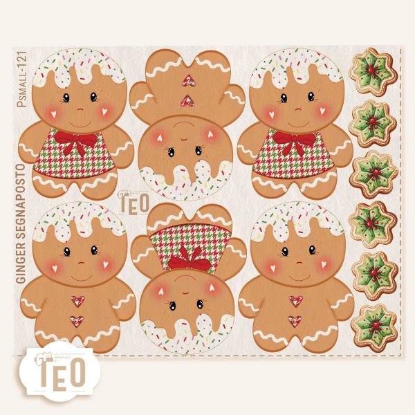P-Small-121 Ginger Segnaposto - immagine 1