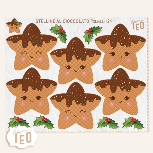 P-Small-124 Stelline Al Cioccolato - immagine 1